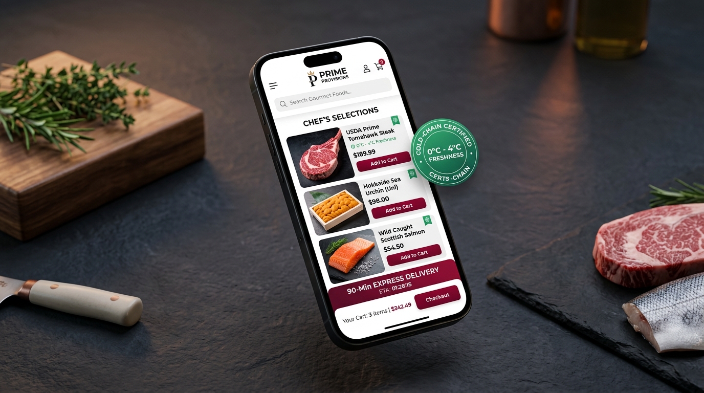 Licious Gourmet Meat & Cold-Chain D2C App