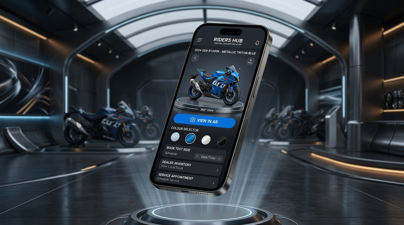 Suzuki 3D Showroom & AR Experience